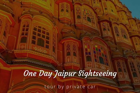 One Day Jaipur Sightseeing Tour Package by Cab